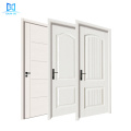GO-B10 Precio de entrada de madera de madera blanca prehung MDF Diseños modernos Room Precios de la puerta de moho HDF